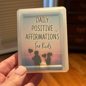 Daily positive affirmations For Kids card deck